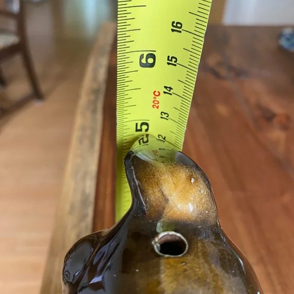 Gold Castle Porcelain Terrier Scotty Ceramic DOG Tea Candle Incense Holder Brown - Picture 7 of 10